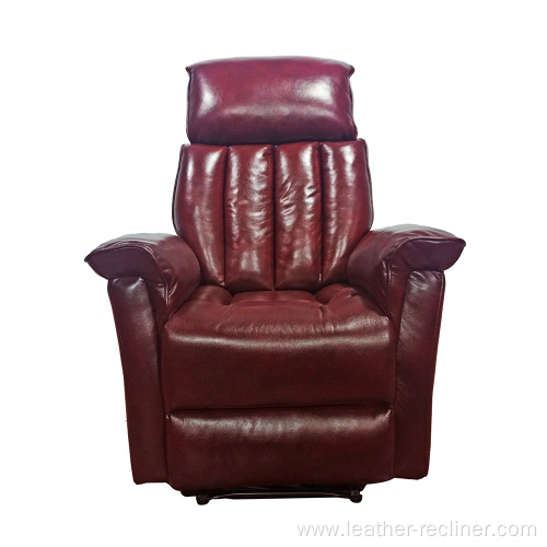 High end Single Leather Reclining Sofa Chair